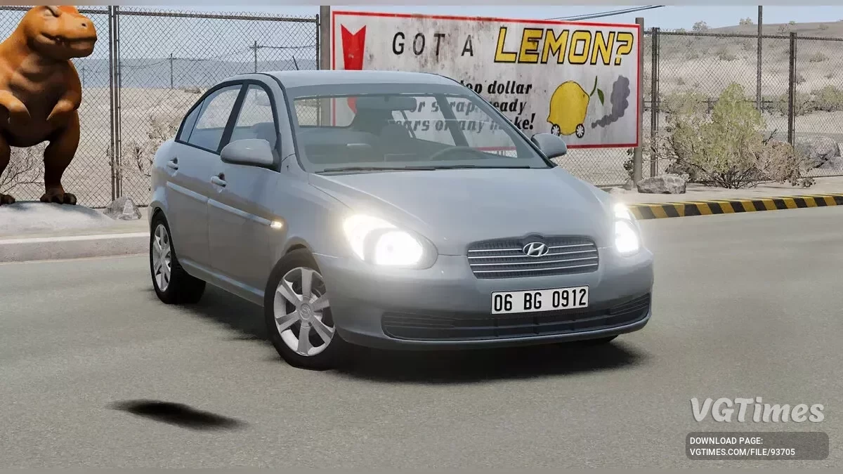 BeamNG.drive — Hyundai Accent ERA v1.0 (0.38.x)