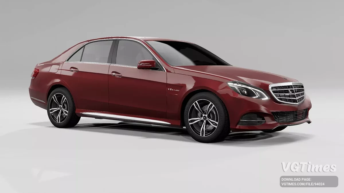 BeamNG.drive — Mercedes-Benz E-Class W212 2009-2015 v2.0 (0.38.x)