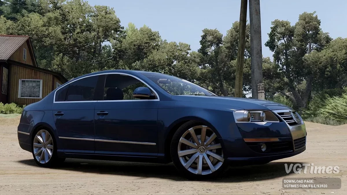 BeamNG.drive — Volkswagen Passat (B6) v1.0 (0.38.x)