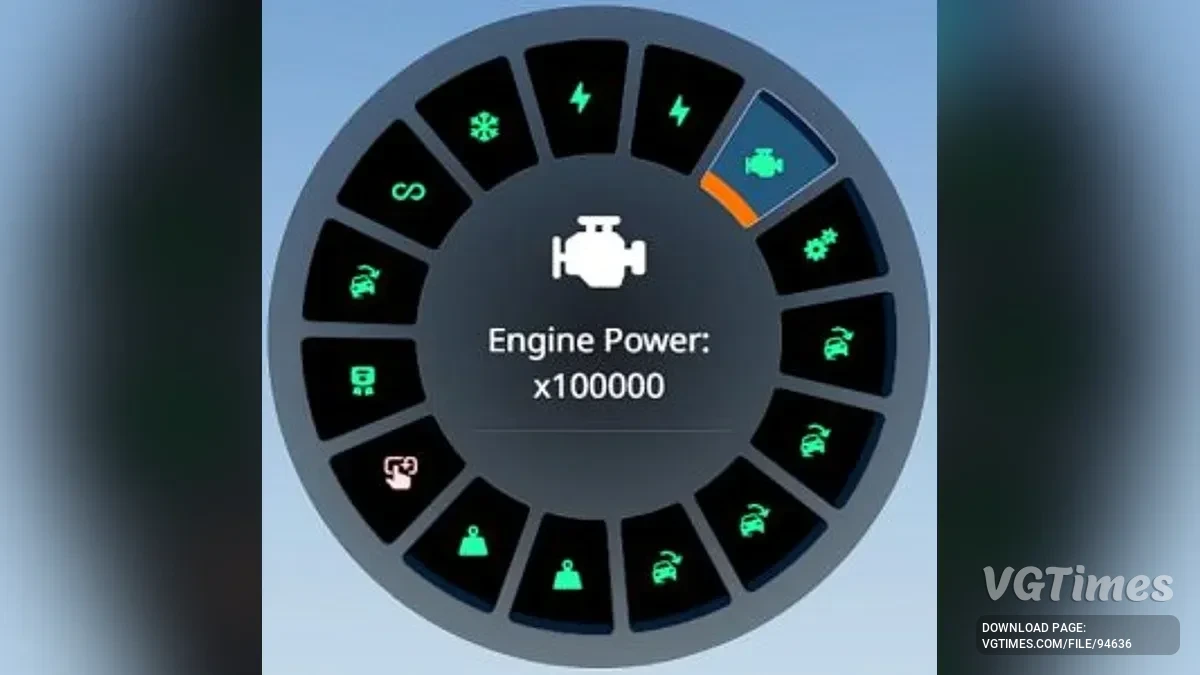 BeamNG.drive — Radial Cheat Menu v1.1.1 (0.38.x)