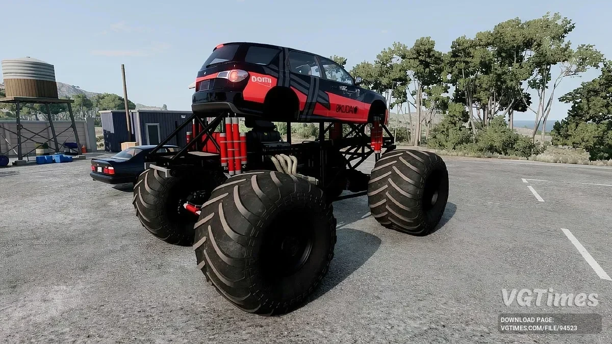BeamNG.drive — Universal Monster Frame (Beamng) v3.6.0 (0.38.x)