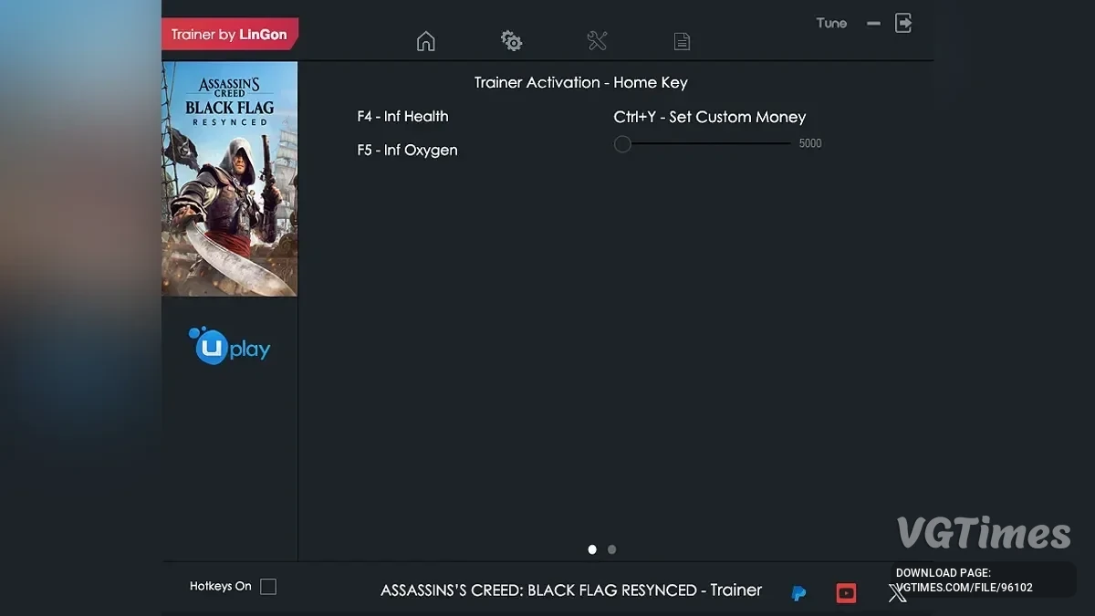 Assassin's Creed Black Flag Resynced — Трейнер (+3)