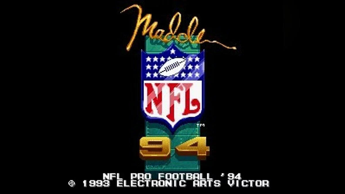 Скриншоты из Madden NFL '94 / Картинка 47