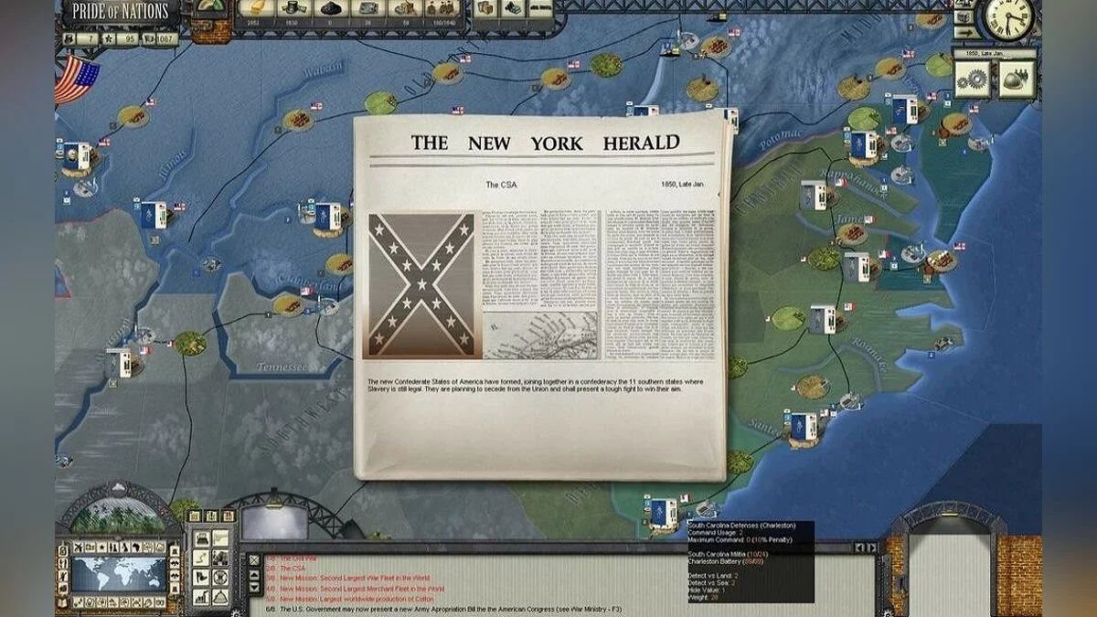 Скриншоты из Pride of Nations / Картинка 19
