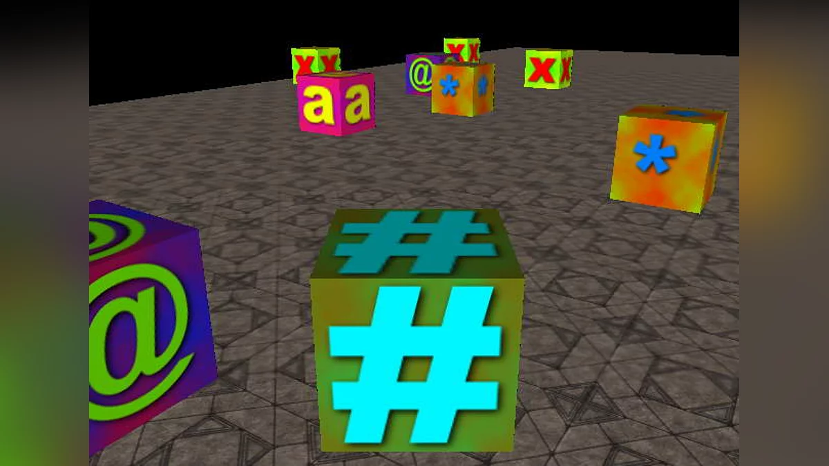 Скриншоты из robotfindskitten3d / Картинка 7