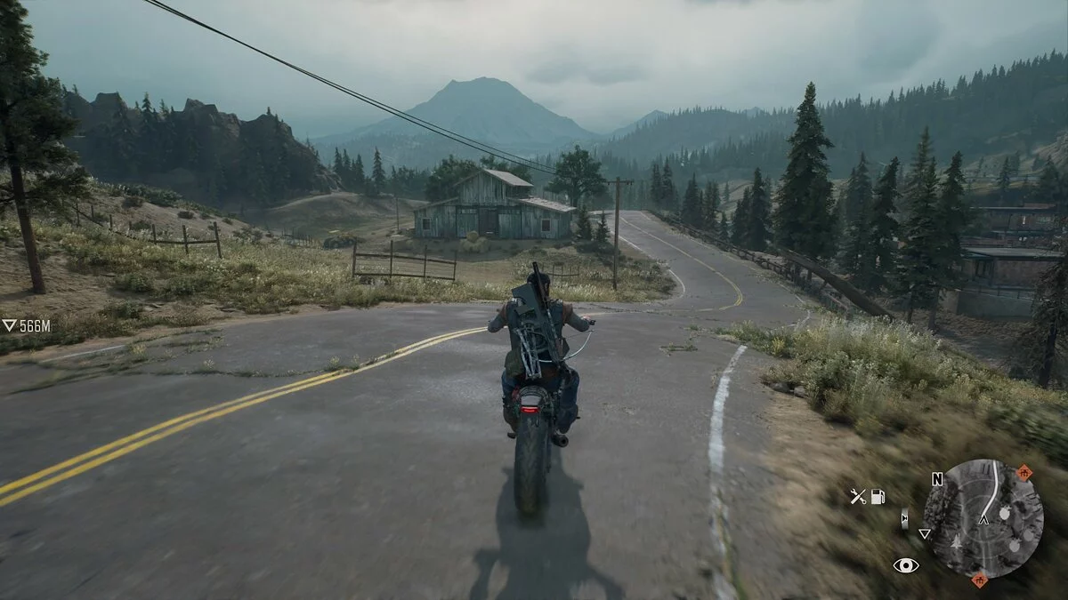 Days Gone(PS4)とDays Gone Remastered(PS5)の違い|追加モードと遊びやすさを比較|Days Gone(2019年PS4版のゲーム画面)|ゲーム画面例(資料画像 1)