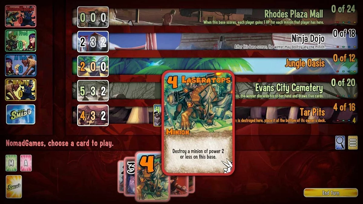 Скриншоты из Smash Up: Conquer the bases with your factions / Картинка 3