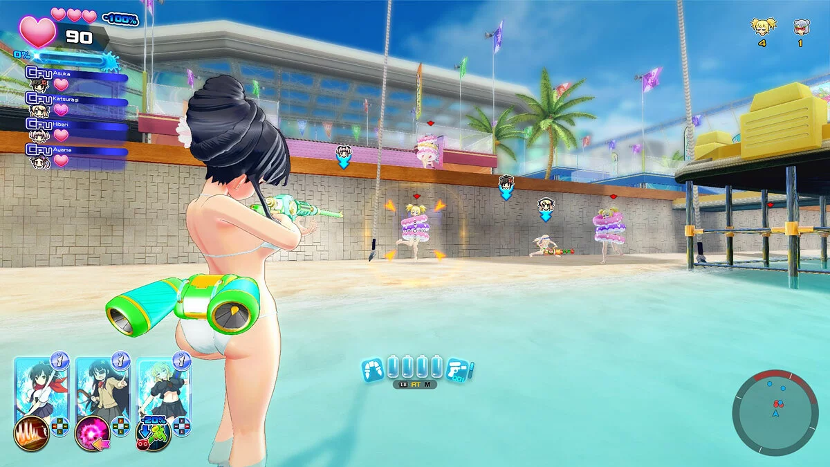 Скриншоты из Senran Kagura: Peach Beach Splash / Картинка 93