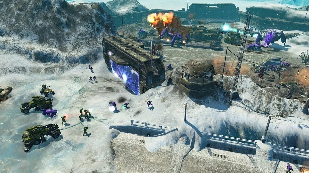 Halo Wars → Halo Wars: Definitive Edition|Halo Wars(2009/Xbox 360版のゲーム画面)|ゲーム画面例(資料画像 1)