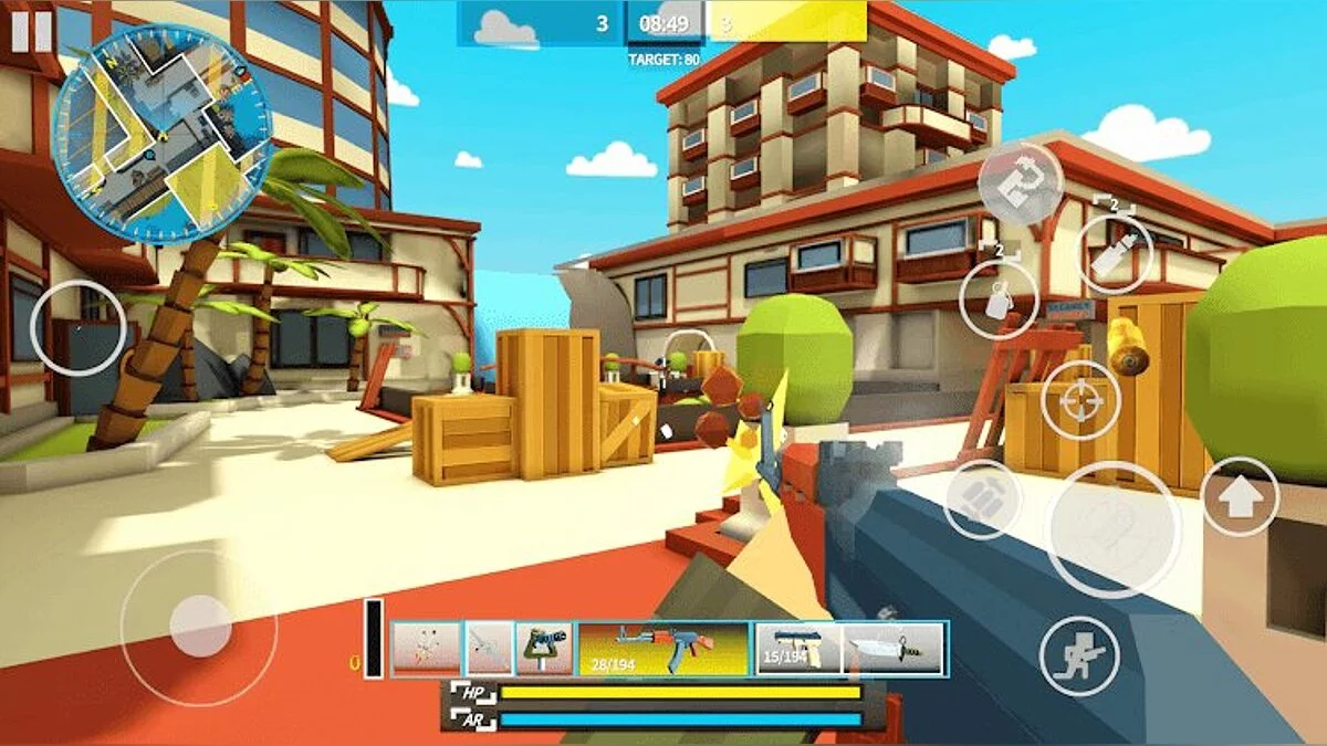 Скриншоты из Bit Gun: Online Shooting Games / Картинка 1