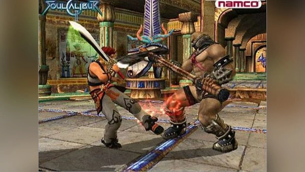 Soulcalibur II → Soulcalibur II HD Online|Soulcalibur II(2002年アーケード/2003年家庭用)|ゲーム画面例(資料画像 3)