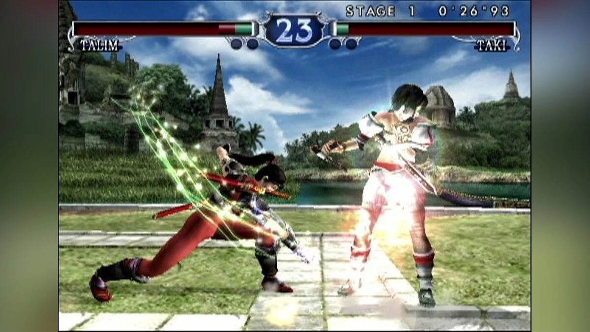 Soulcalibur II → Soulcalibur II HD Online|Soulcalibur II(2002年アーケード/2003年家庭用)|ゲーム画面例(資料画像 4)