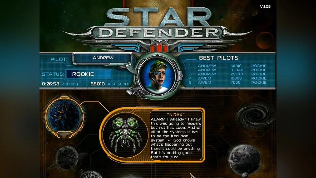 Скриншоты из Star Defender 3 / Картинка 2