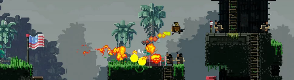 Лучшие игры для WonderSwan Color, похожие на Broforce