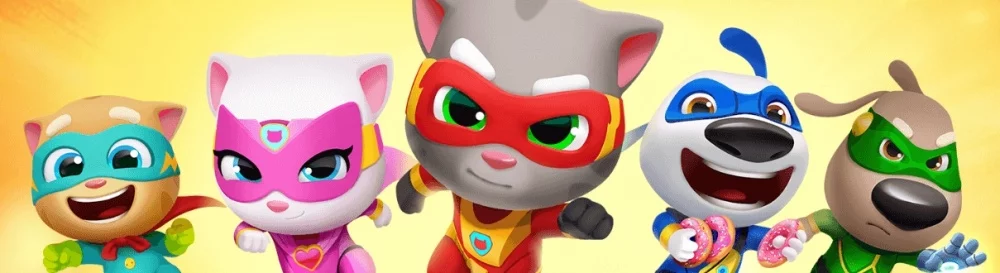 Лучшие игры для PC, похожие на Talking Tom Hero Dash Run Game (Talking Tom Hero Dash - Run Game)