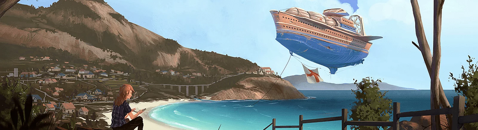 Арт Wayward Strand - всего 2 арта из игры