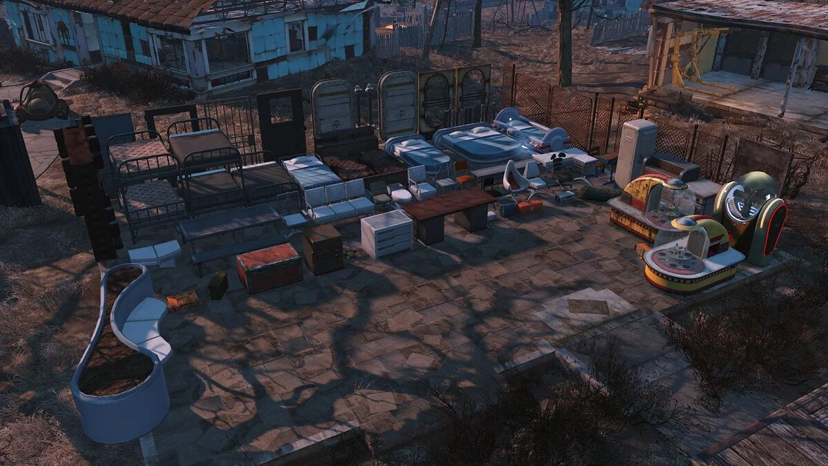 Новые объекты для строительства, добавляемые модом Settlement Supplies Expanded