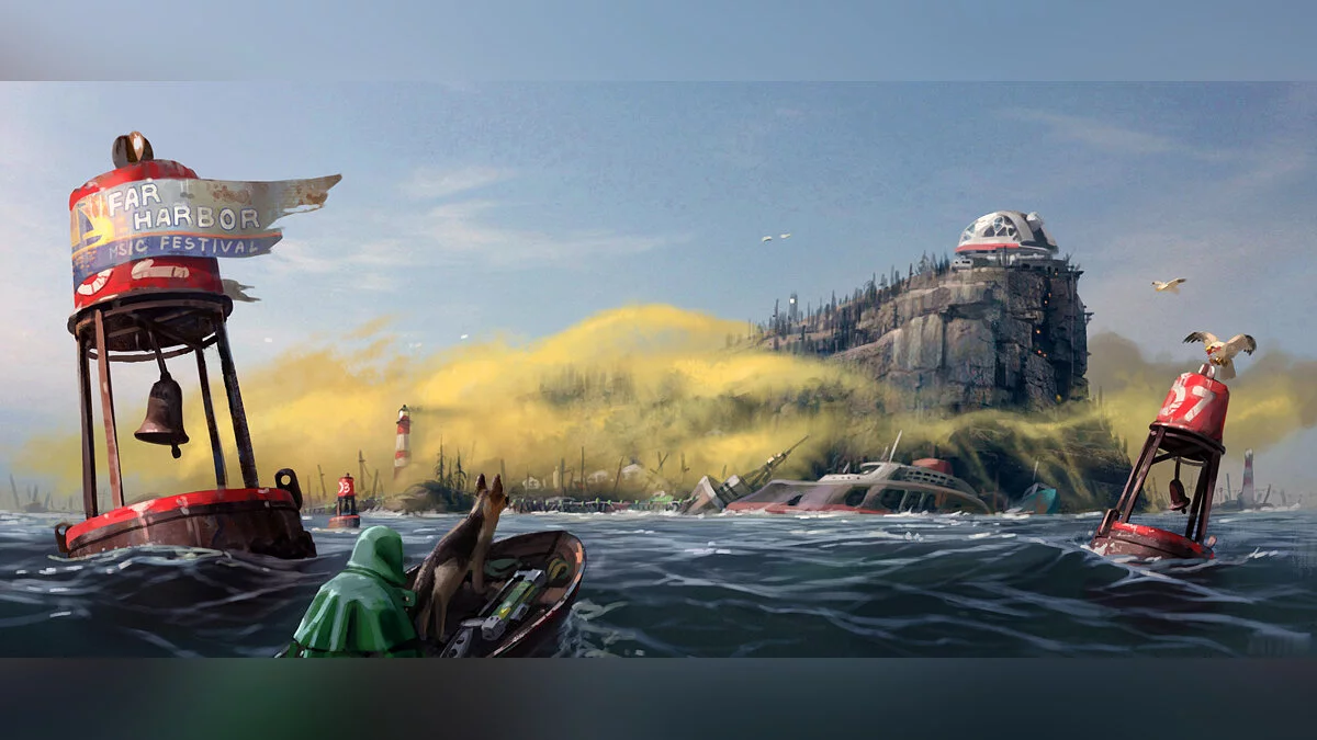 Подробности Fallout 4: Far Harbor — интервью с создателями