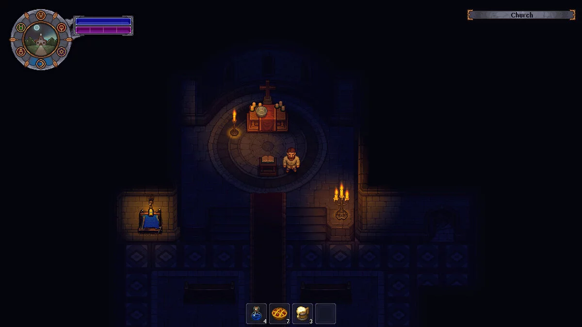 Как получить очки науки (синие) в Graveyard Keeper?