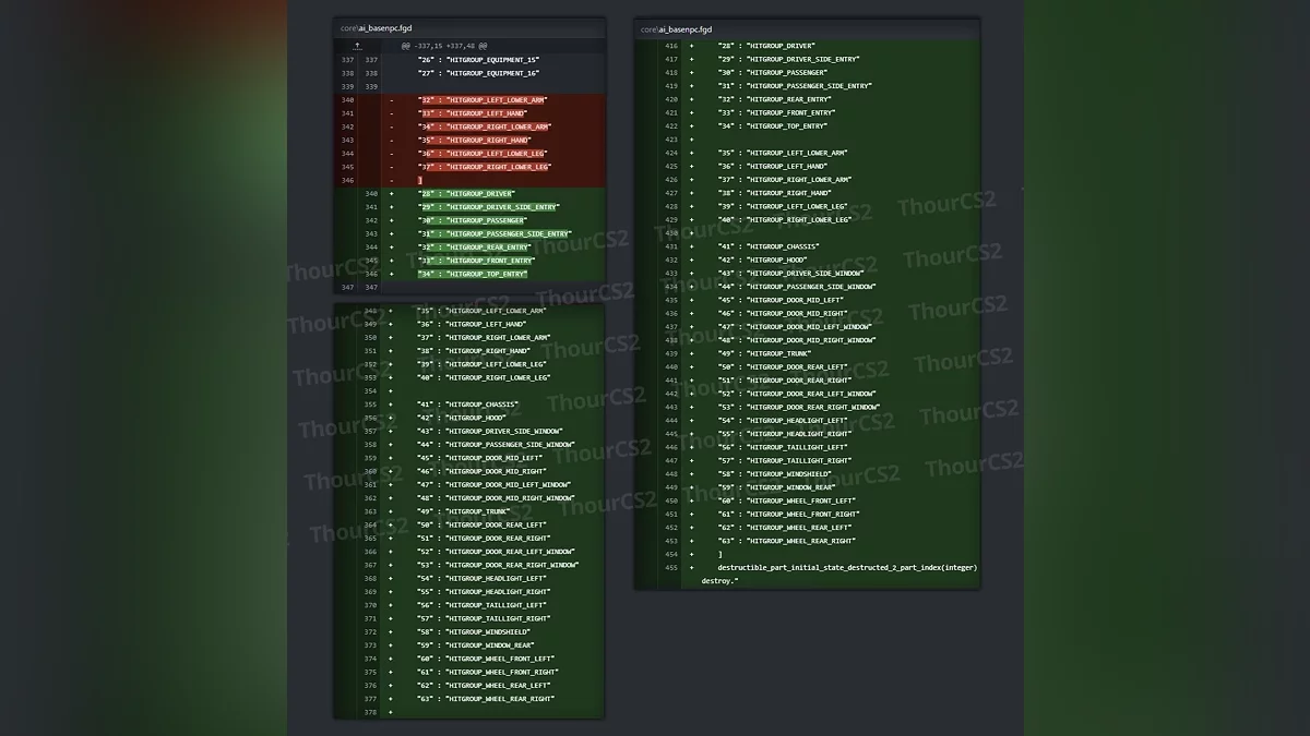Фрагмент кода файла ai_basenpc.fgd