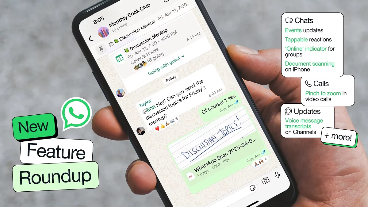 А у вас работает WhatsApp?