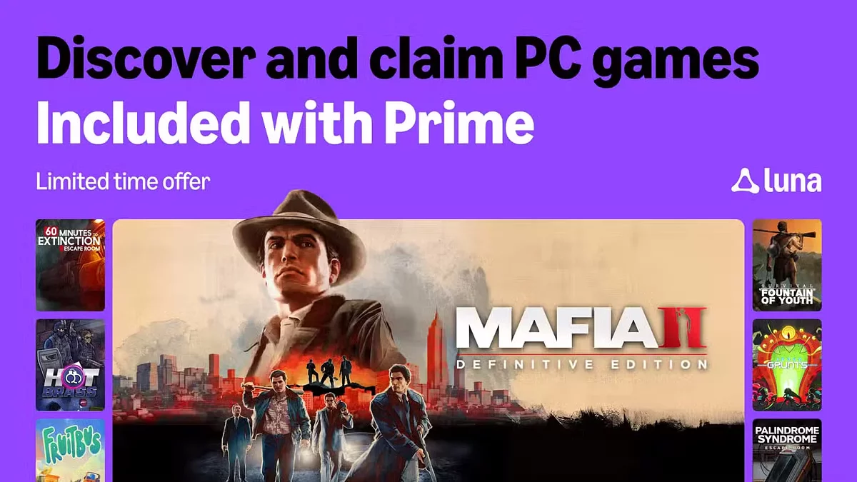 Баннер майских раздач в Prime Gaming