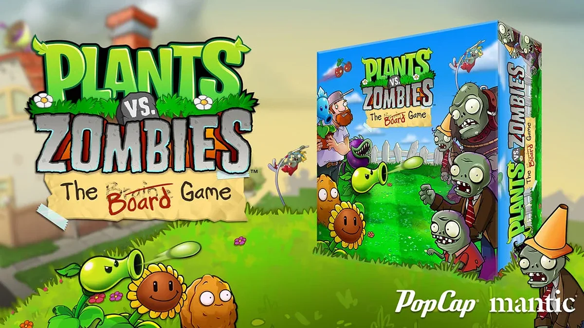 Настольная игра Plants vs. Zombies: The Board Game