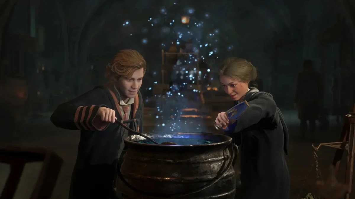 Кадр из Hogwarts Legacy от сообщества в Steam