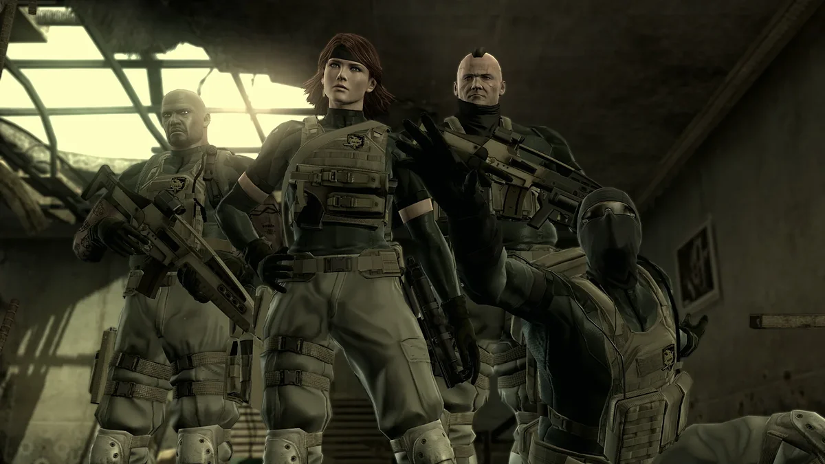 Скриншот Metal Gear Solid 4
