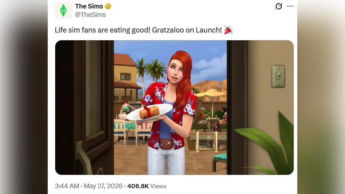 Второе поздравление авторов Paralives от разработчиков The Sims: «Фанаты симуляторов жизни сейчас реально на коне! Поздравляем с запуском»