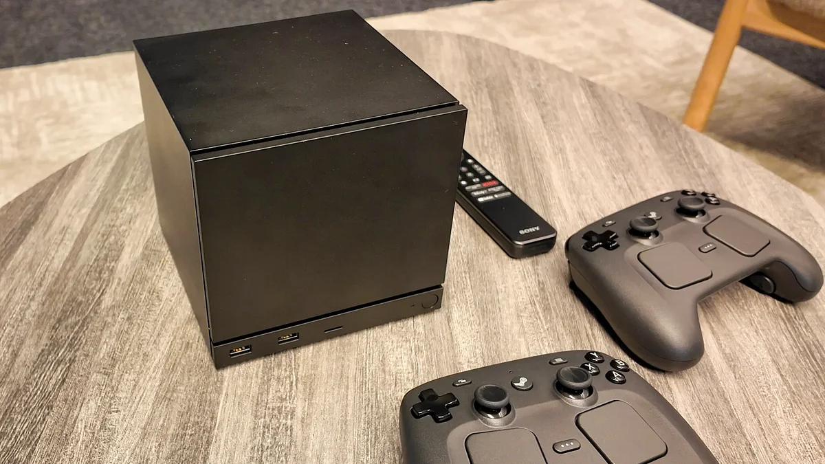 Steam Machine с геймпадами