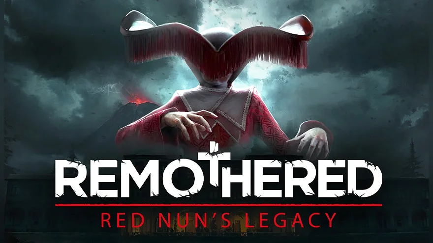 Красная монахиня на постере Remothered