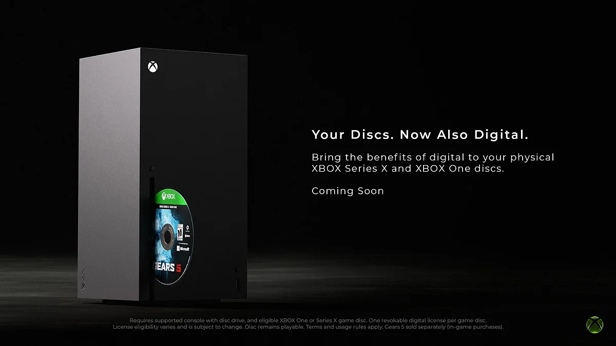 Программа Xbox Disc-to-Digital
