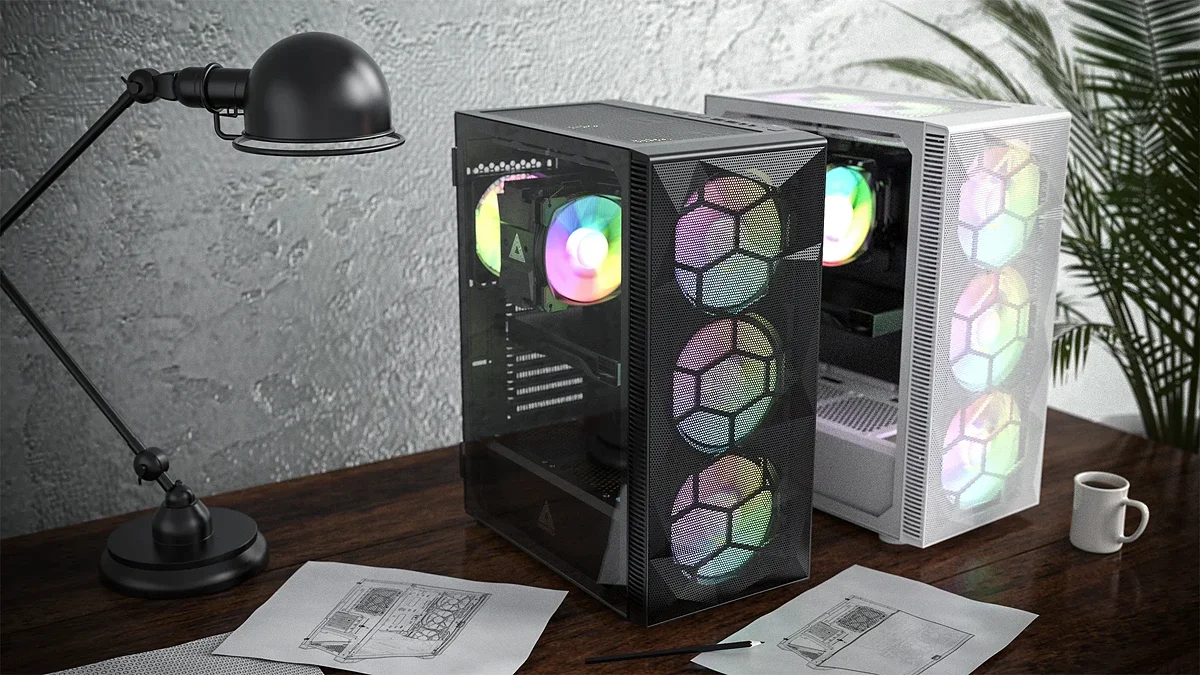 Бюджетный корпус формата Mid-Tower