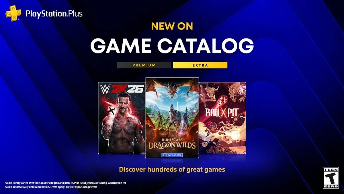 Игры сентября в PlayStation Plus Extra и Premium