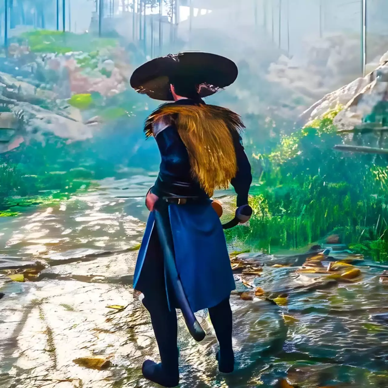 Вышел геймплей нового RPG-экшена, который напоминает Ghost of Tsushima