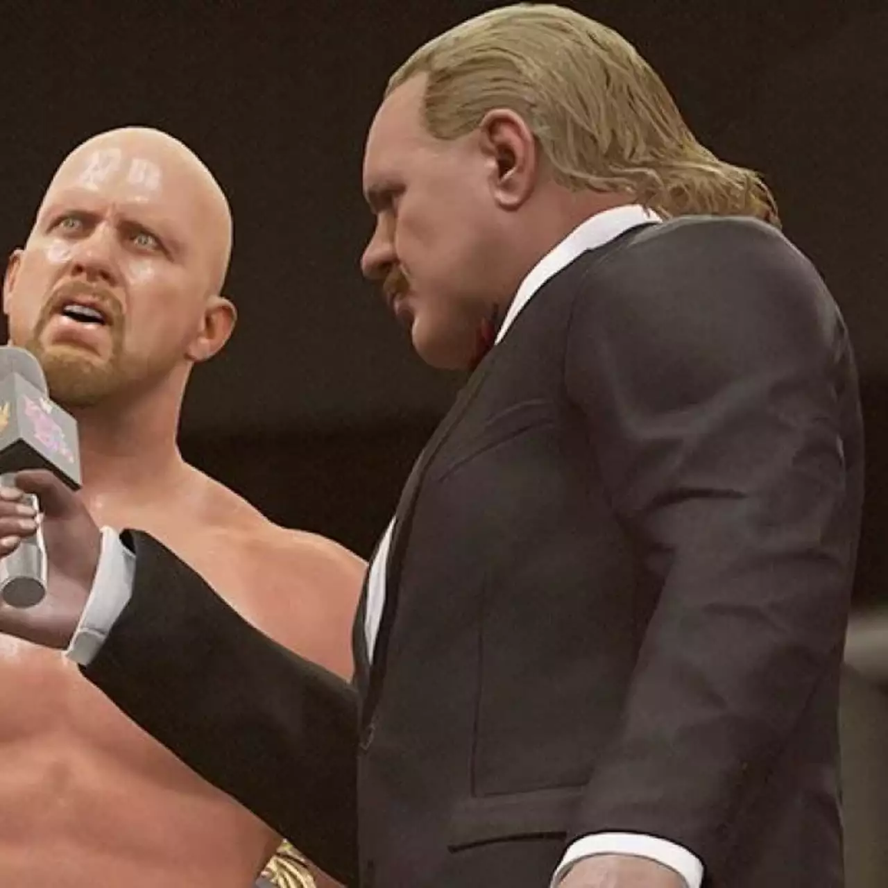 Три звезды реслинга разместились на портрете к игре WWE 2K17