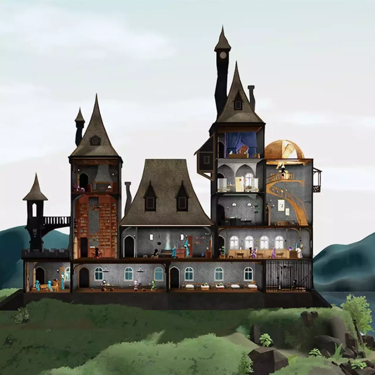 В Steam вышла игра с магией, которую называют симулятором Хогвартса. У нее больше тысячи отзывов