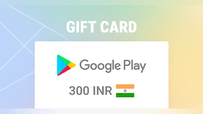 Google Play Gift Card 300 INR [India] [Standard]