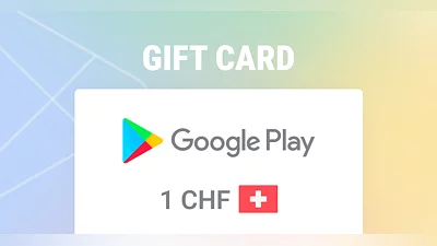 Google Play Gift Card 1 CHF [Switzerland] [Standard]