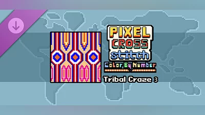 Сборник Pixel Cross Stitch - Tribal Craze Pack 3