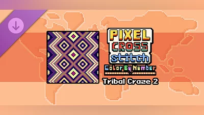 Сборник Pixel Cross Stitch - Tribal Craze Pack 2